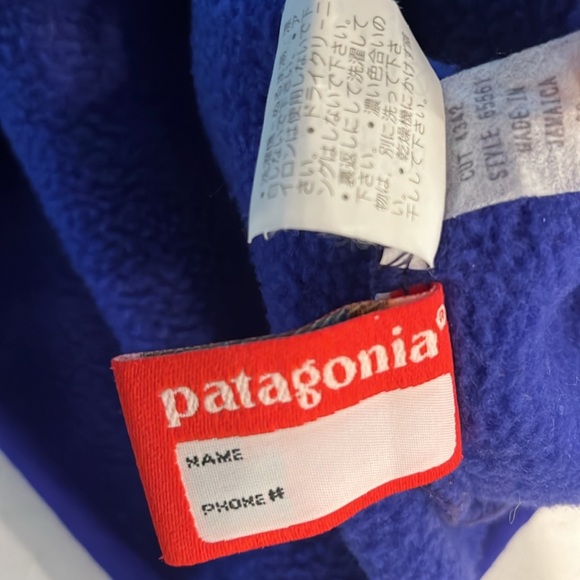 Patagonia Fleece Kids sz 12 Purple 2pc Outfit - Picture 6 of 14